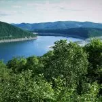 Lago circondato da Vegetazione